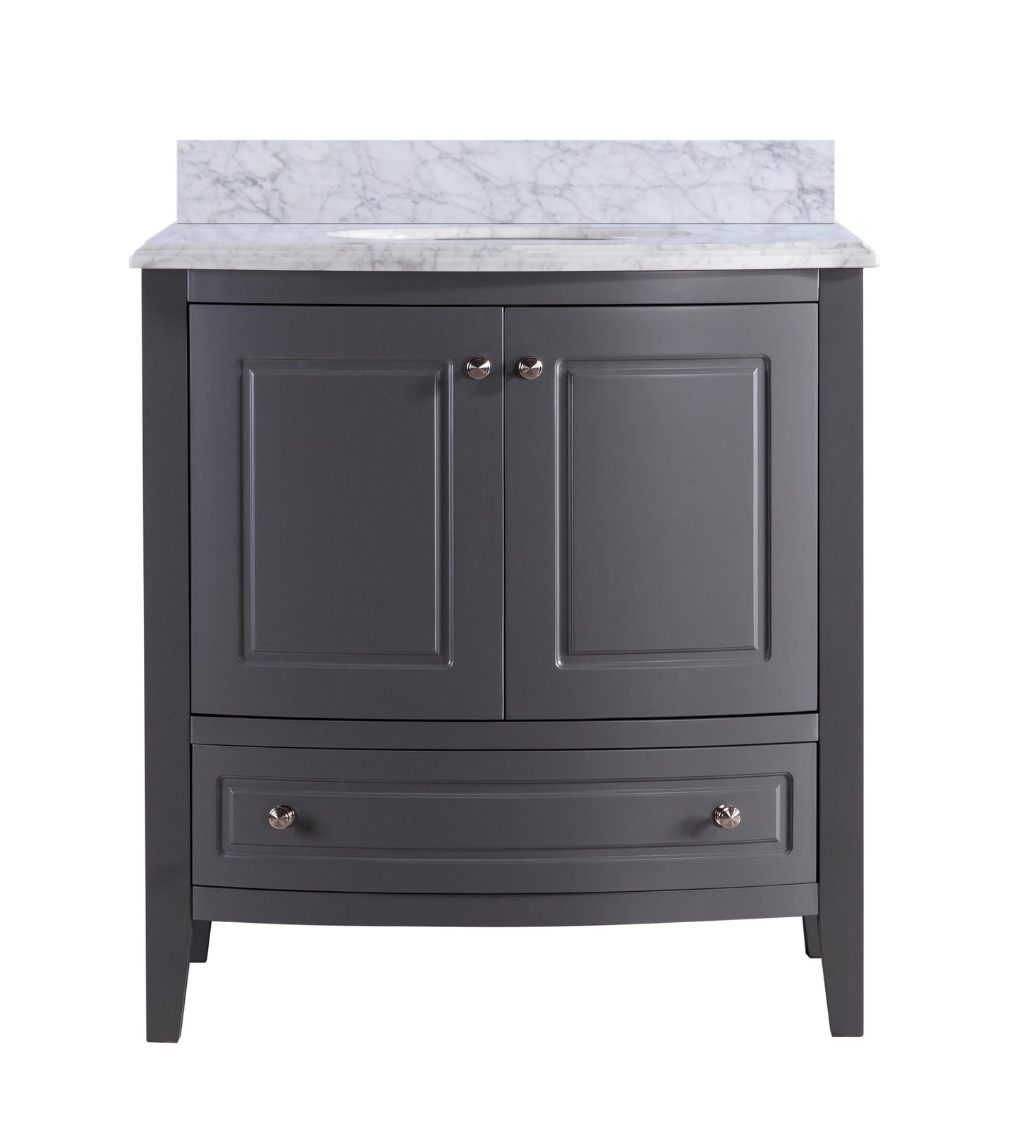 Estella 32" Bathroom Vanity with Jerusalem Gold Marble Countertop