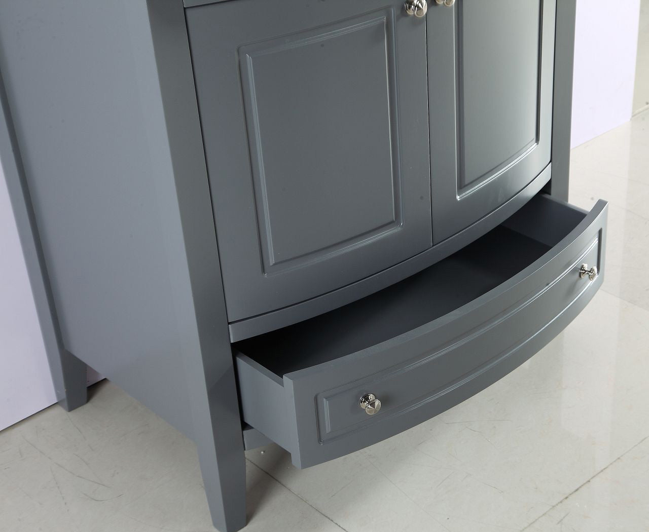 Estella 32" Bathroom Vanity with Jerusalem Gold Marble Countertop