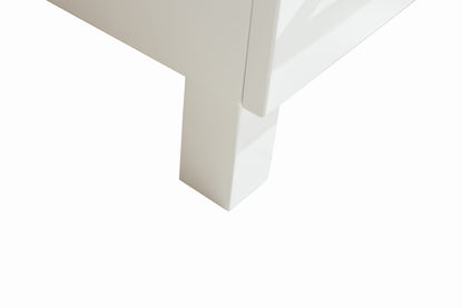 Nova 36" Bathroom Vanity with White Ceramic Basin Countertop