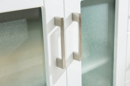 Nova 48" Bathroom Vanity with White Ceramic Basin Countertop