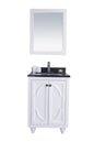 Odyssey 24" White Bathroom Vanity with Countertop