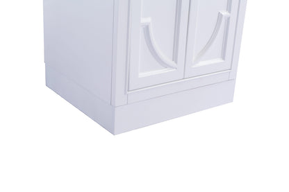 Odyssey 24" White Bathroom Vanity with Countertop