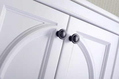 Odyssey 24" White Bathroom Vanity with Countertop