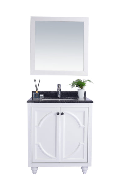 Odyssey 30" White Bathroom Vanity with Countertop