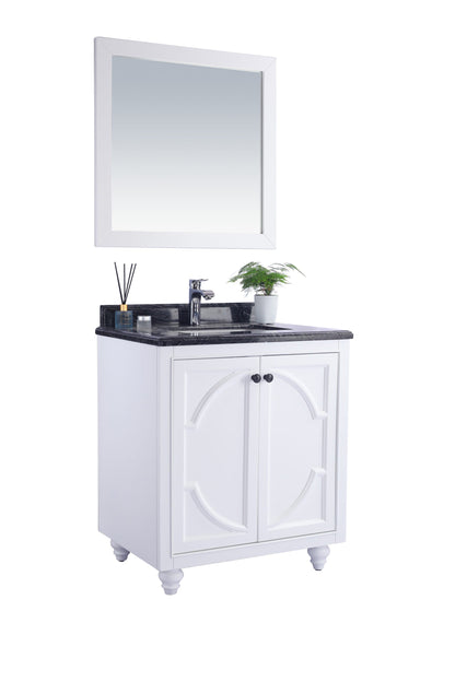 Odyssey 30" White Bathroom Vanity with Countertop