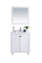 Odyssey 30" White Bathroom Vanity with Countertop