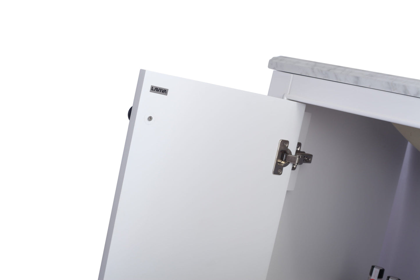 Odyssey 30" White Bathroom Vanity with Countertop