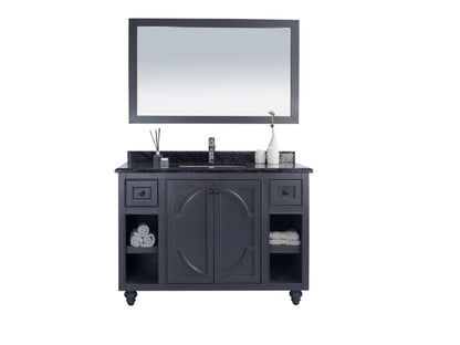 Odyssey 48" Maple Grey Bathroom Vanity with Countertop