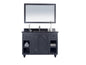 Odyssey 48" Maple Grey Bathroom Vanity with Countertop