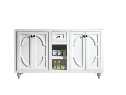 Odyssey 60" Double Sink Bathroom Vanity Cabinet