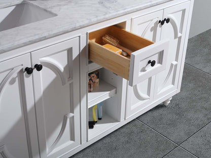 Odyssey 60" Double Sink Bathroom Vanity Cabinet
