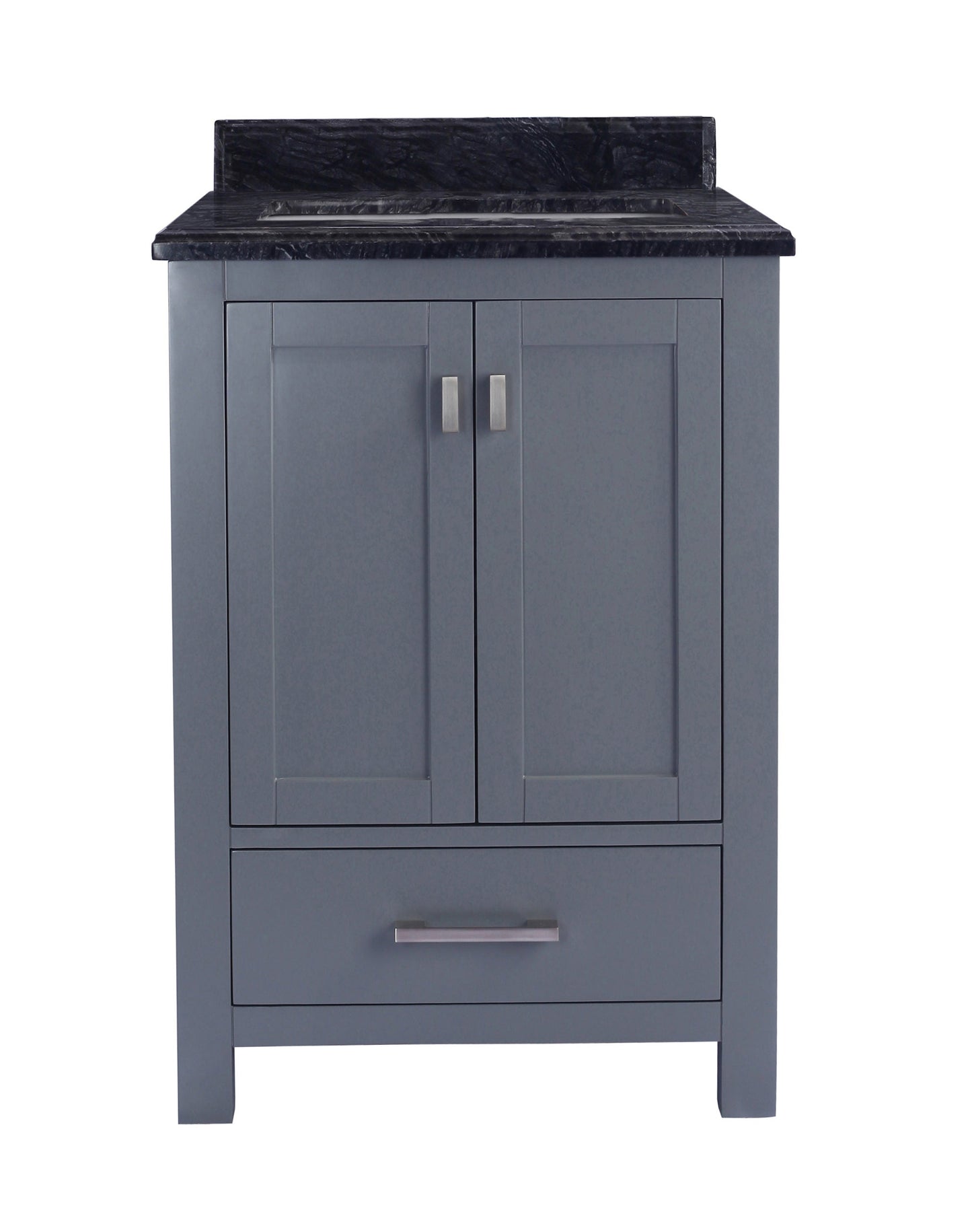 Wilson 24" Grey Bathroom Vanity with Countertop