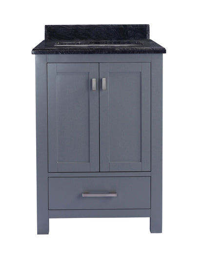 Wilson 24" Grey Bathroom Vanity with Countertop