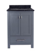 Wilson 24" Grey Bathroom Vanity with Countertop