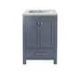 Wilson 24" Grey Bathroom Vanity with Countertop