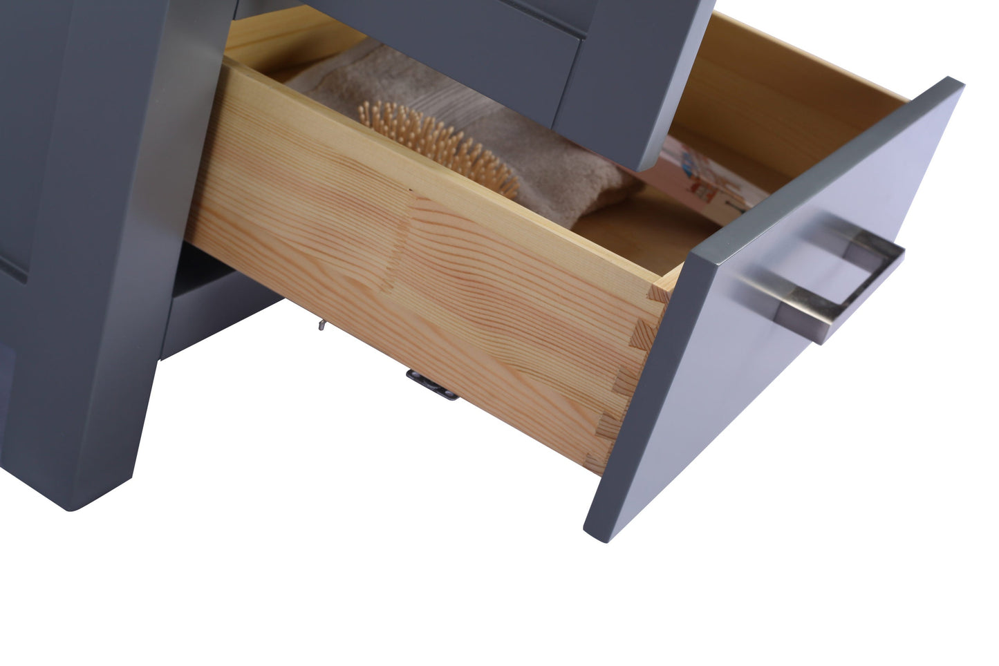 Wilson 24" Grey Bathroom Vanity with Countertop