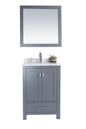 Wilson 24" Grey Bathroom Vanity with Countertop