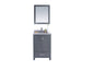 Wilson 24" Grey Bathroom Vanity with Countertop