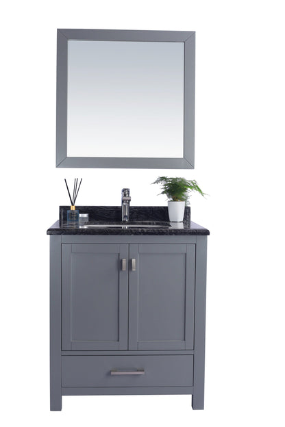 Wilson 30" Grey Bathroom Vanity with Countertop