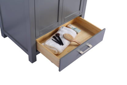 Wilson 30" Grey Bathroom Vanity with Countertop