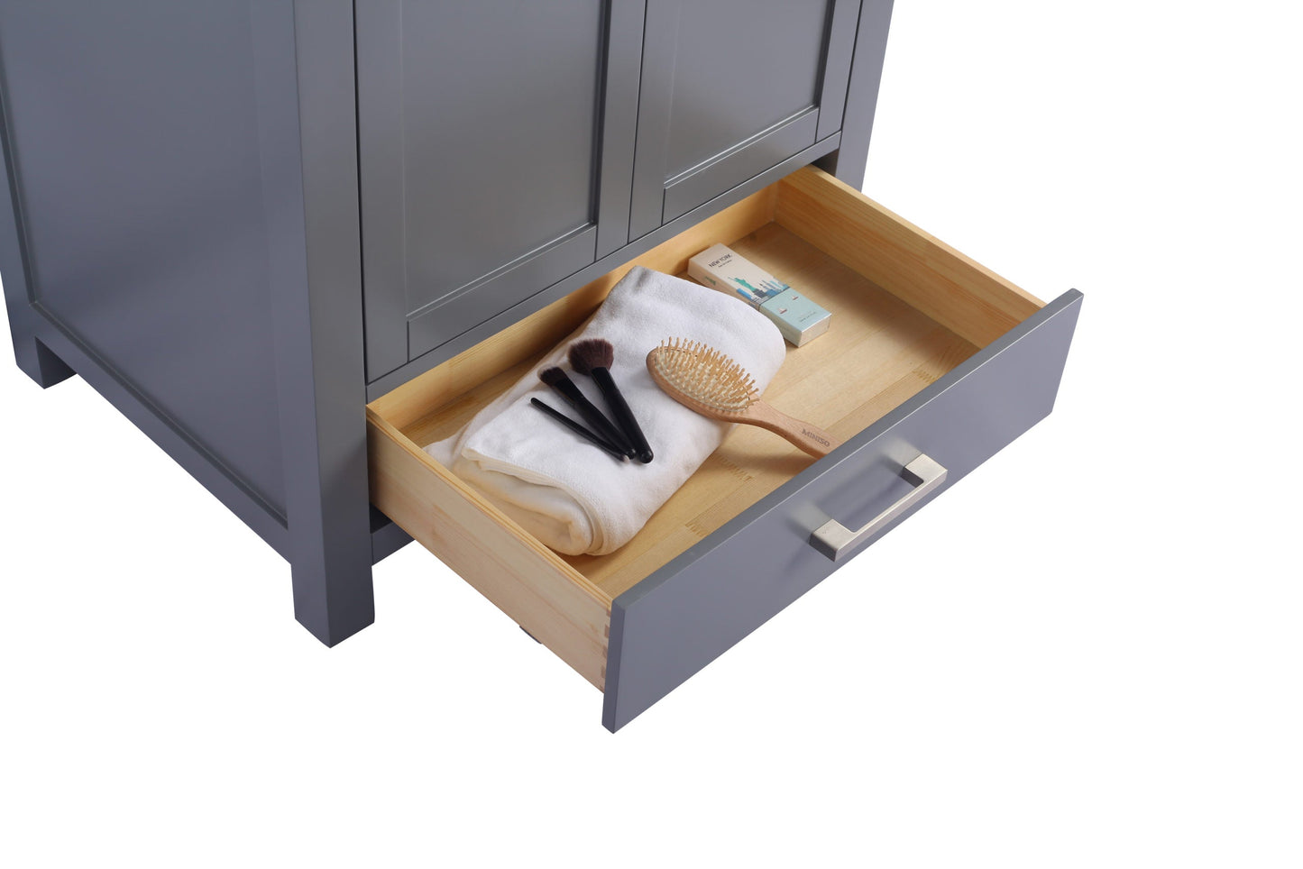 Wilson 30" Grey Bathroom Vanity with Countertop