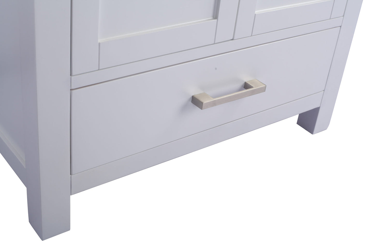 Wilson 30" White Bathroom Vanity with Countertop
