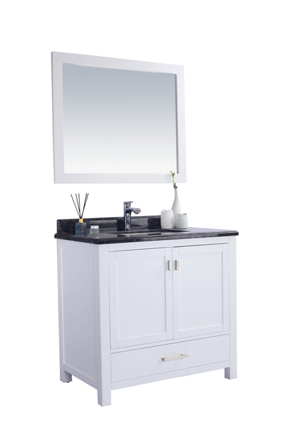 Wilson 36" White Bathroom Vanity with Countertop