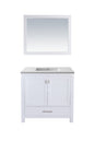 Wilson 36" White Bathroom Vanity with Countertop
