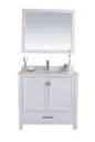 Wilson 36" White Bathroom Vanity with Countertop