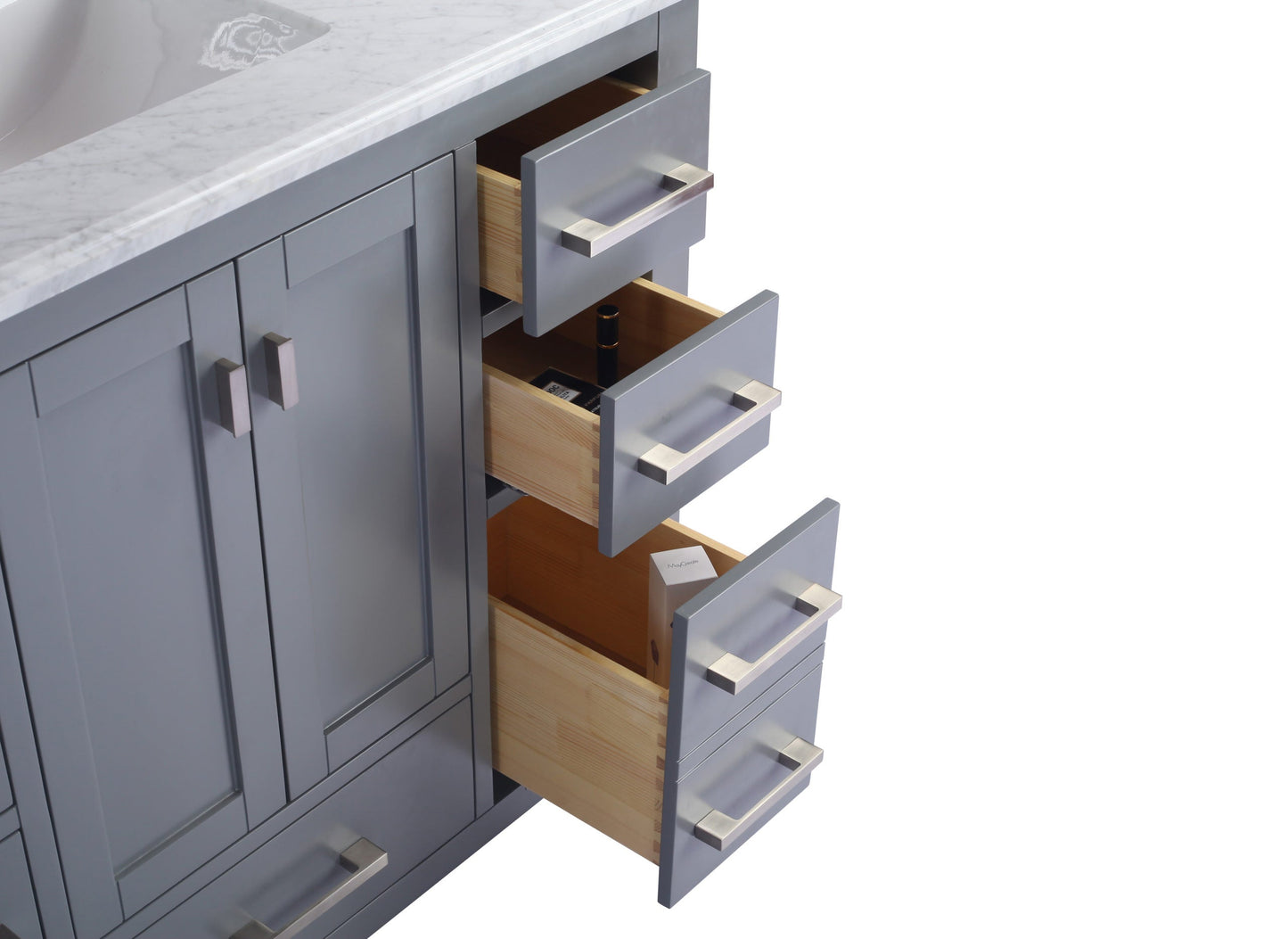 Wilson 42" Grey Bathroom Vanity with Countertop