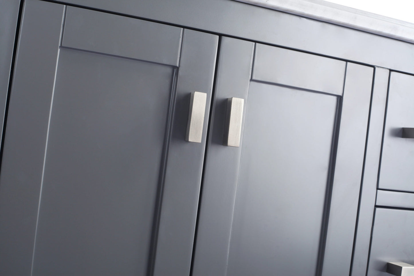Wilson 42" Grey Bathroom Vanity with Countertop