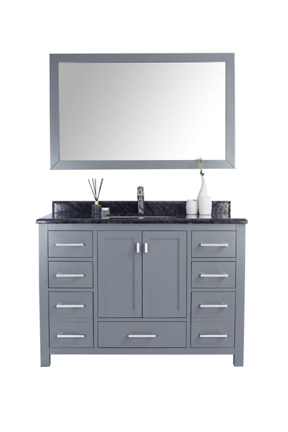 Wilson 48" Grey Bathroom Vanity with Countertop