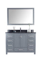 Wilson 48" Grey Bathroom Vanity with Countertop