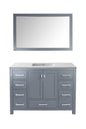 Wilson 48" Grey Bathroom Vanity with Countertop