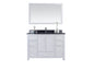 Wilson 48" White Bathroom Vanity with Countertop