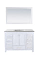 Wilson 48" White Bathroom Vanity with Countertop