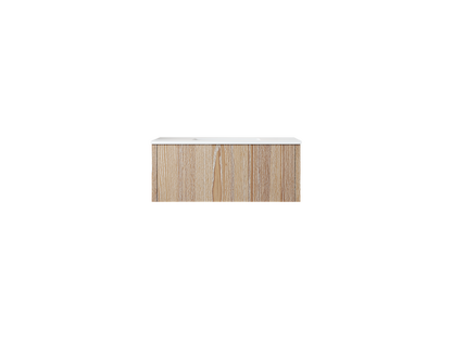 Legno 36" Bathroom Vanity with Matte White VIVA Stone Solid Surface Countertop