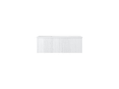Legno 42" Bathroom Vanity with Matte White VIVA Stone Solid Surface Countertop