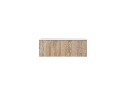 Legno 42" Bathroom Vanity with Matte White VIVA Stone Solid Surface Countertop