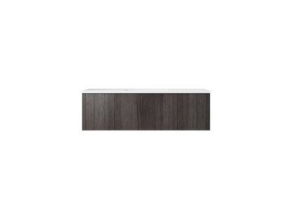 Legno 48" Bathroom Vanity with Matte White VIVA Stone Solid Surface Countertop