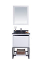 Alto 24" White Bathroom Vanity with Countertop