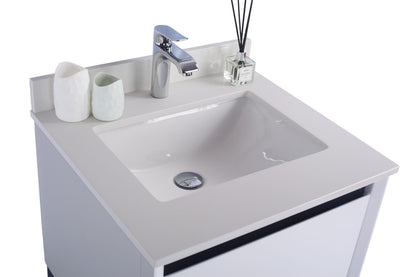 Alto 24" White Bathroom Vanity with Countertop