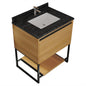 Alto 30" California White Oak Bathroom Vanity with Countertop