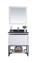 Alto 30" White Bathroom Vanity with Countertop
