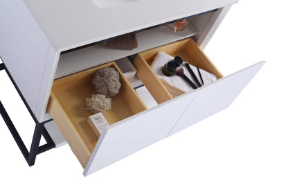 Alto 36" White Bathroom Vanity with Countertop