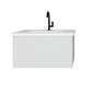 Vitri 30" Bathroom Vanity with VIVA Stone Matte White Solid Surface Countertop