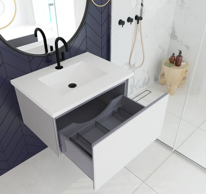 Vitri 30" Wall Hung Bathroom Vanity Cabinet