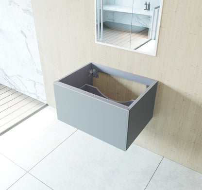 Vitri 30" Wall Hung Bathroom Vanity Cabinet