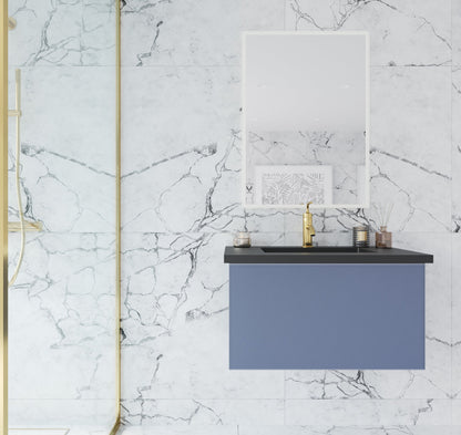 Vitri 30" Wall Hung Bathroom Vanity Cabinet