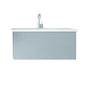 Vitri 36" Bathroom Vanity with VIVA Stone Matte White Solid Surface Countertop
